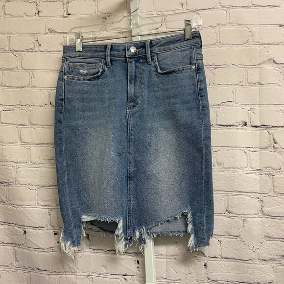 SAM EDELMAN - Riley Jean Skirt - Picture 2 of 7